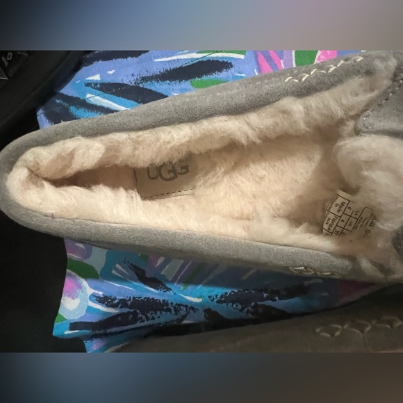 UGG Ansley women’s grey slipper size 6 - Picture 6 of 7